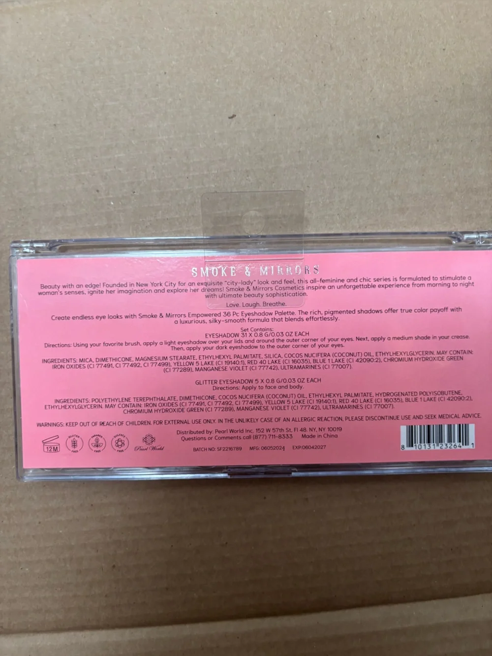 adidas Pink & Gold Multi-Finish Eyeshadow Palette